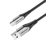 Cable Usb-a A Usb-c 1 M Gris Vention