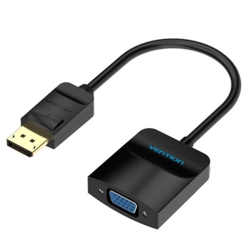 Conversor DisplayPort a VGA 0.15 M Negro Vention