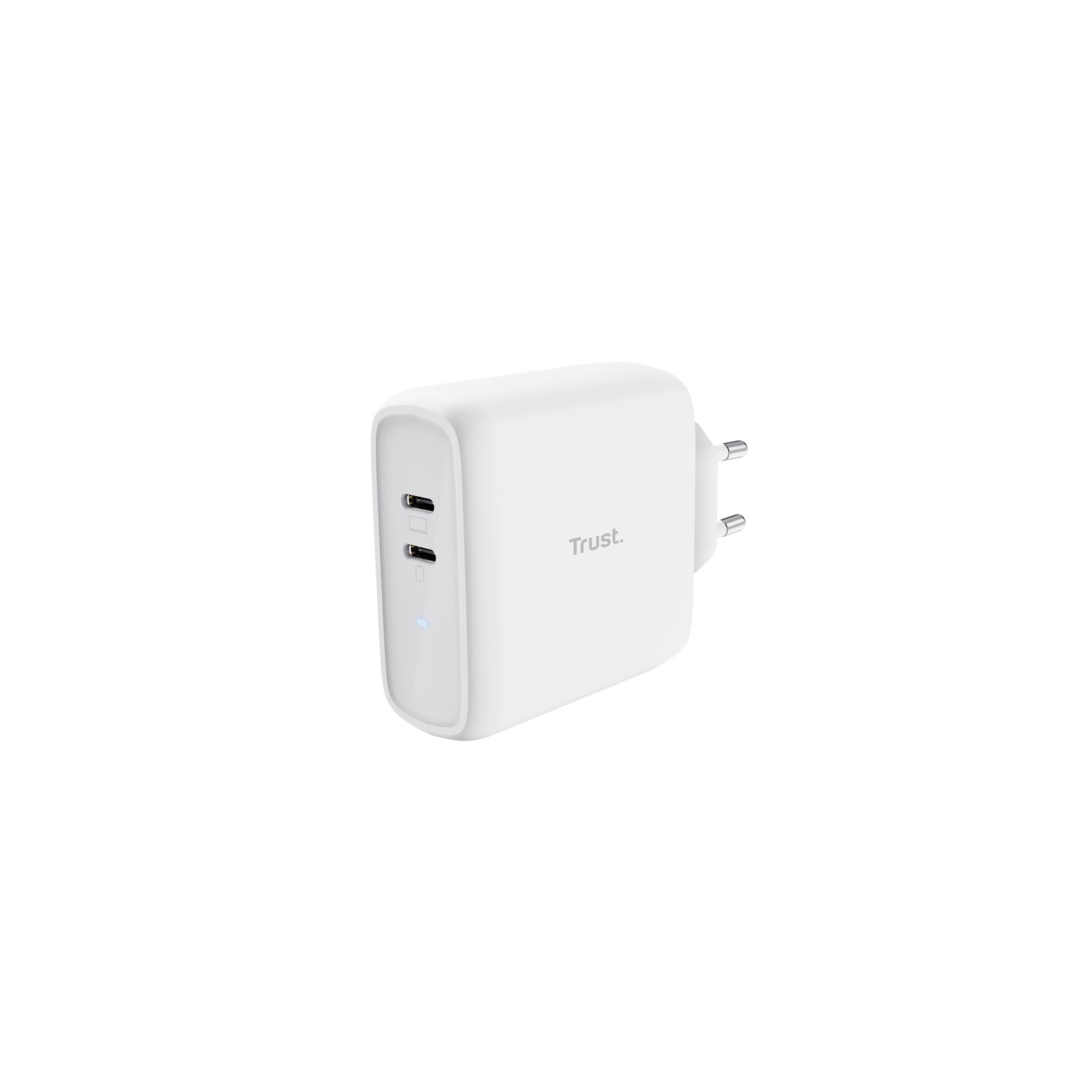 Cargador de Pared Trust Maxo 2xUSB-C 65W Blanco