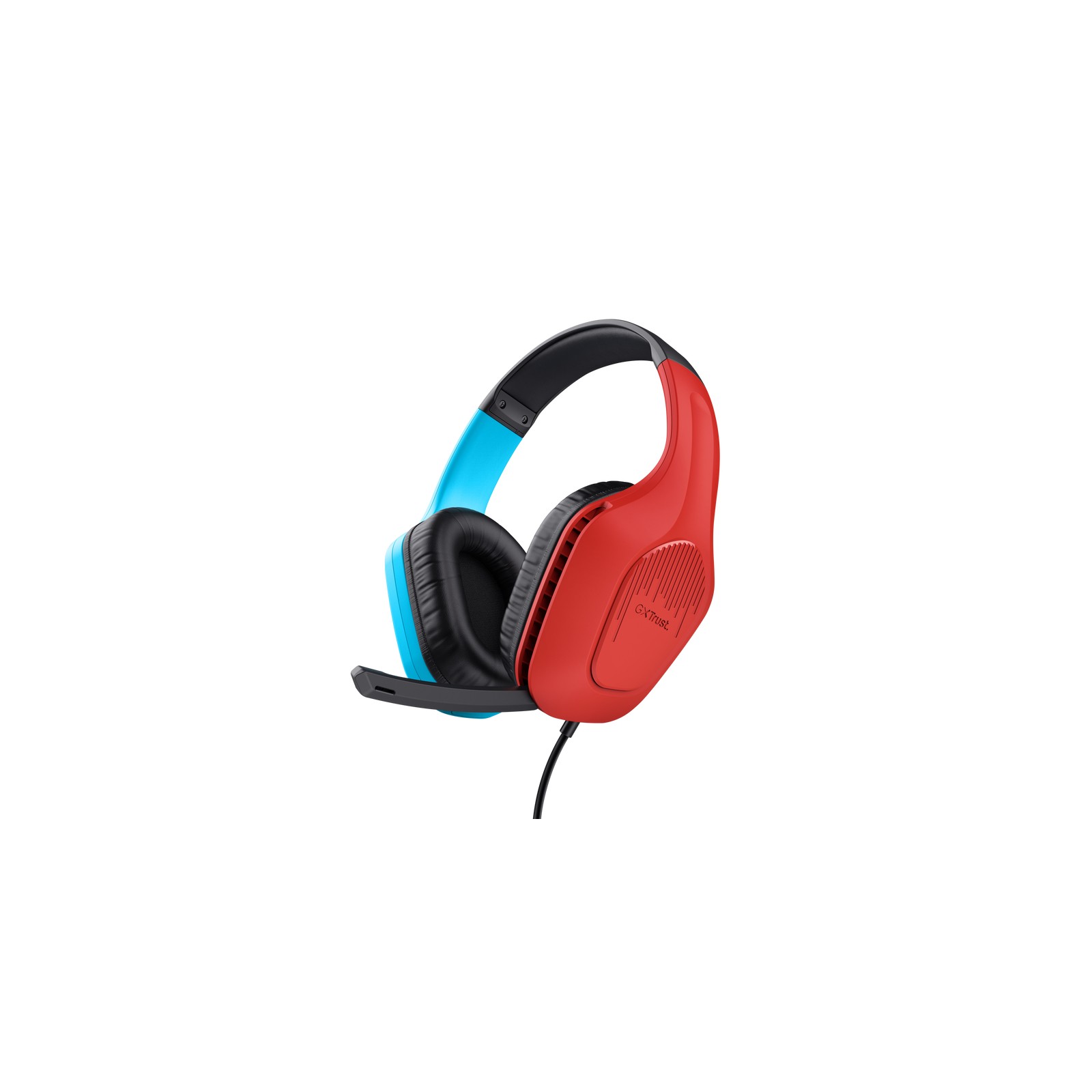 Auricular Gaming GXT 416S Zirox Rojo/Azul Trust