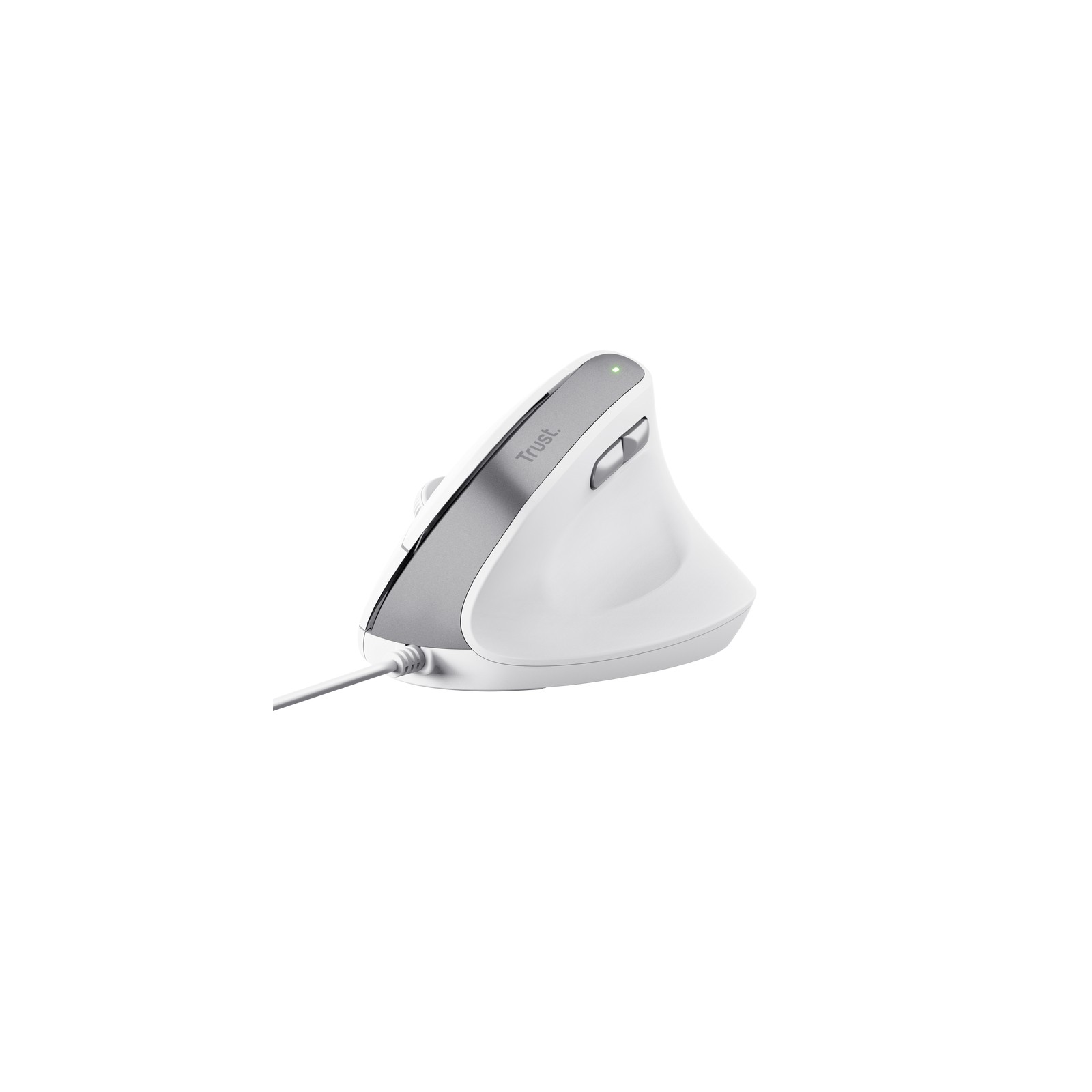 Trust Bayo II Vertical Ergonomic Optical Mouse White