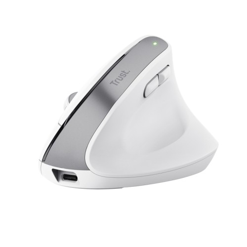 Trust Wireless Vertical Ergonomic Mouse Bayo+ White