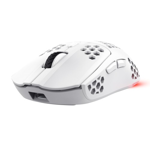 Ratón Gaming GXT929 Helox Blanco RGB Trust