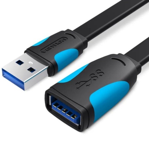 Cable Alargador USB 3.0 1 M Negro Vention