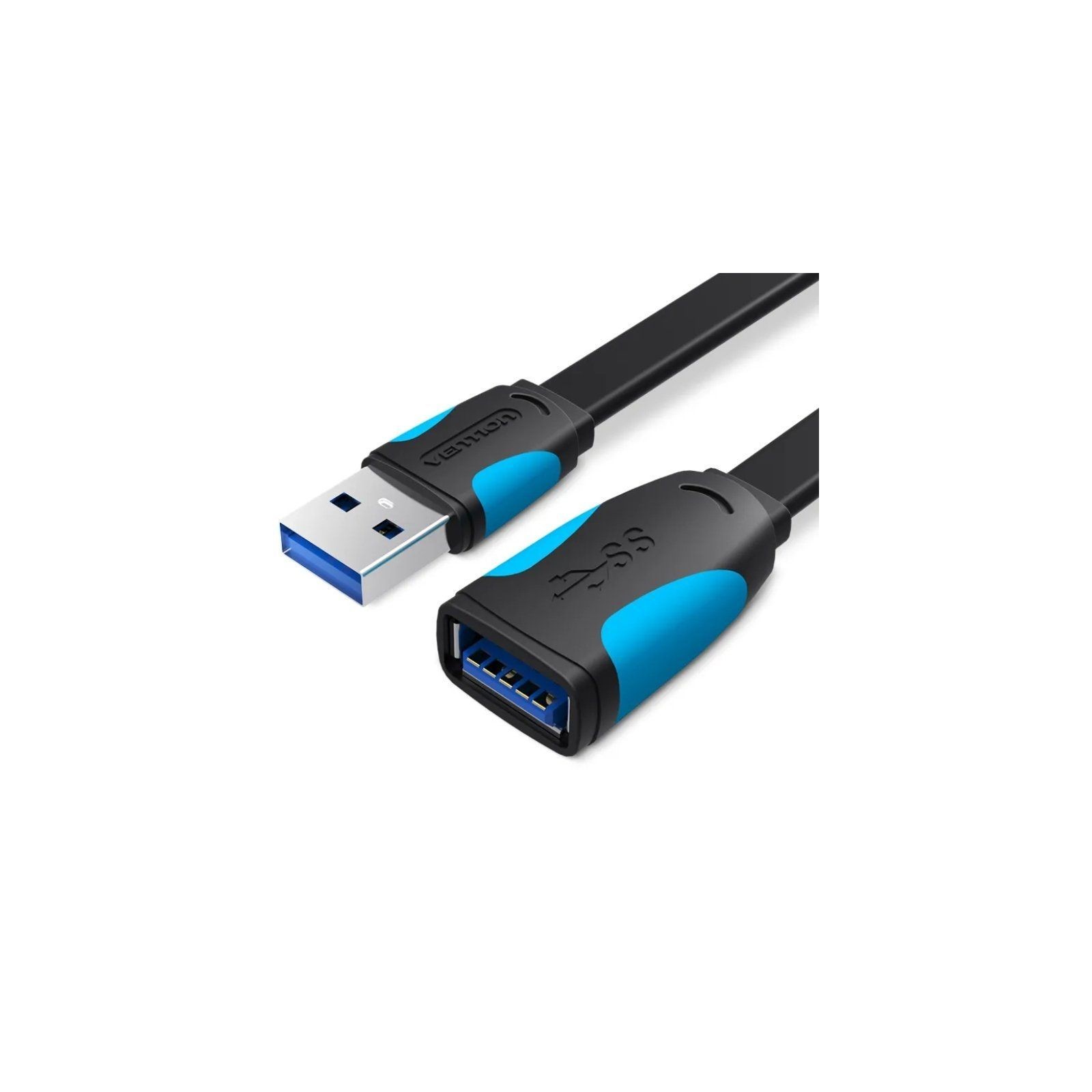 Cable Alargador USB 3.0 1 M Negro Vention