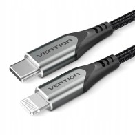 USB-C to Lightning Cable 1M Grey Vention