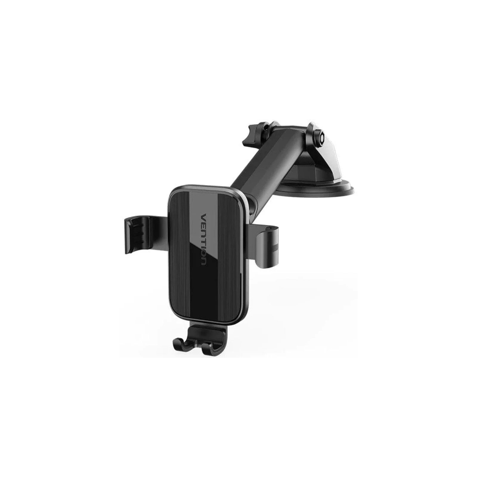 Vention Car Mount with Suction for Smartphone Black