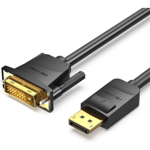 Conversor Displayport/m A Dvi/m 1 M Negro Vention