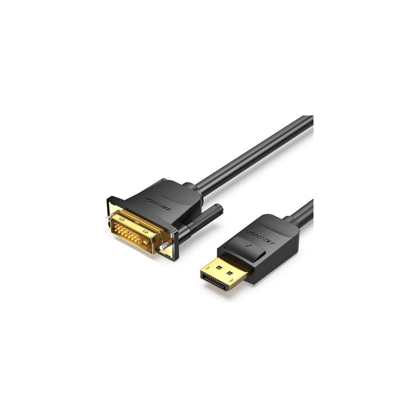 Conversor Displayport/m A Dvi/m 1 M Negro Vention