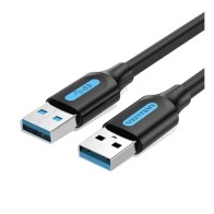 Cable Usb-a A Usb-a 1 M Para Transferencia Rápida De Datos