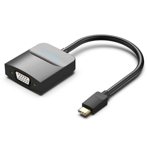 Adaptador Vention USB-C a VGA/HDMI