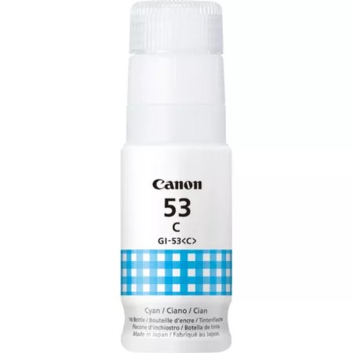 Canon GI-53 Cyan Ink Bottle for High Volume Printing