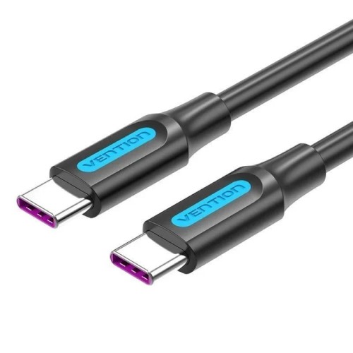 Cable USB-C a USB-C 2m Negro Vention