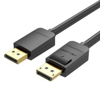 Cable DisplayPort 1.2 4K DP a DP 5M Negro Vention