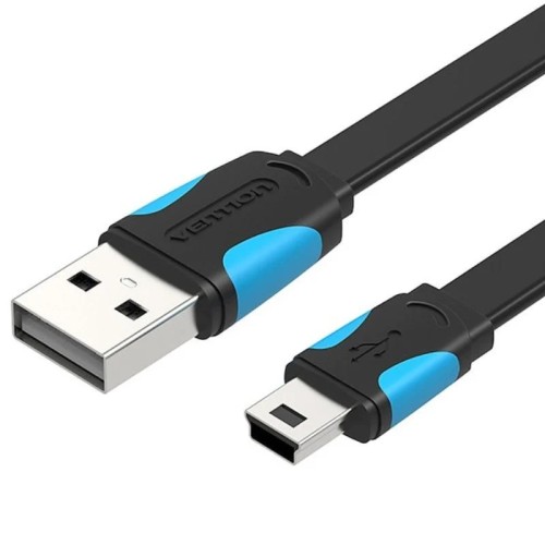 Cable USB 2.0 Mini USB/M a USB/M 0.50 M Negro Vention