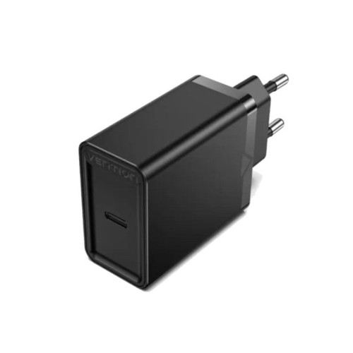 Cargador Pared 30w Usb-c 2.4a Negro Vention