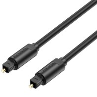 Cable de Audio de Fibra Óptica 3M Negro Vention