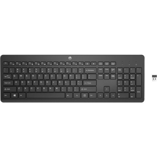 Teclado Inalámbrico 230 Negro Hp