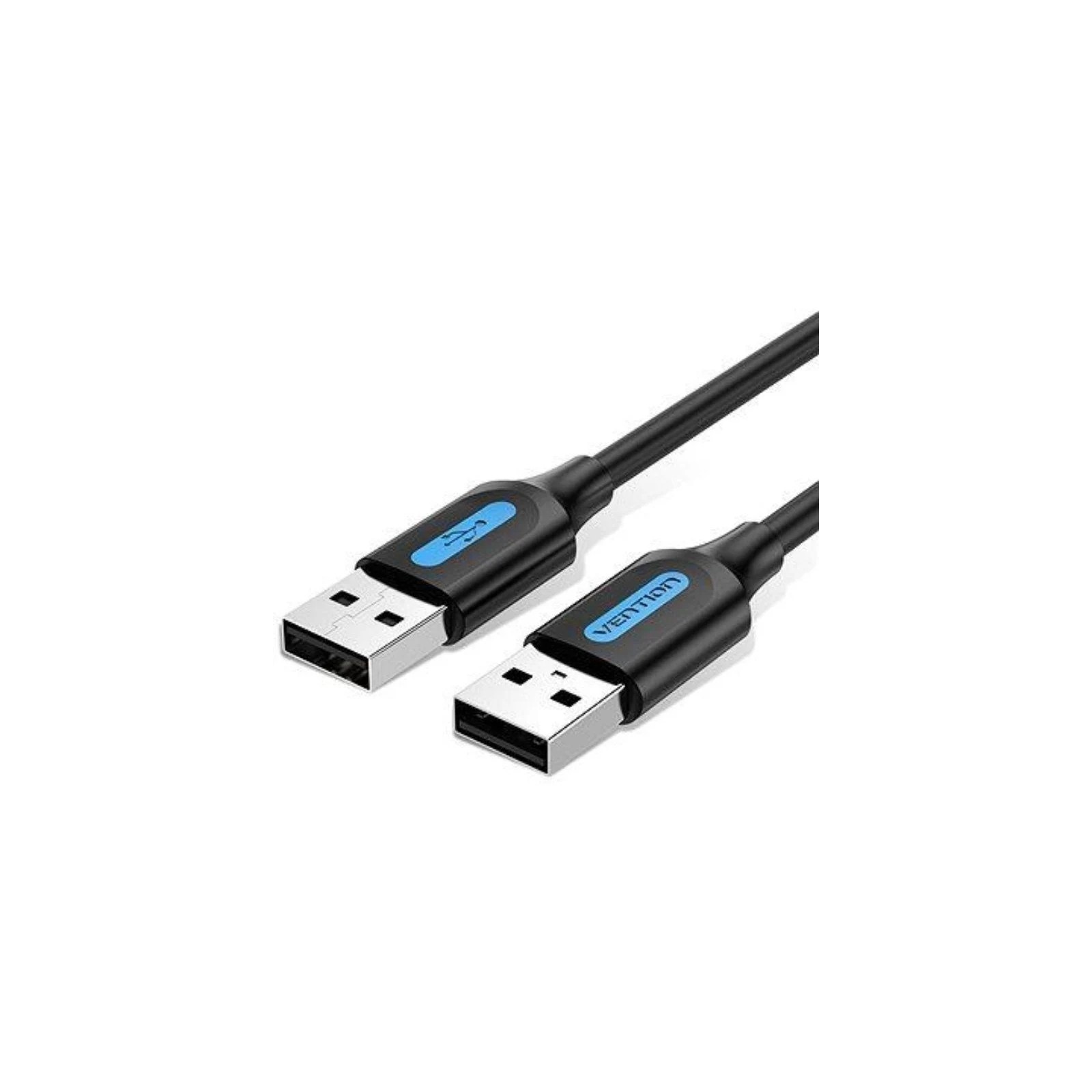 Cable USB-A a USB-A Macho-Macho 1M Negro Vention