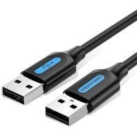 Vention USB-A to USB-A Male-Male Cable 1 M Black