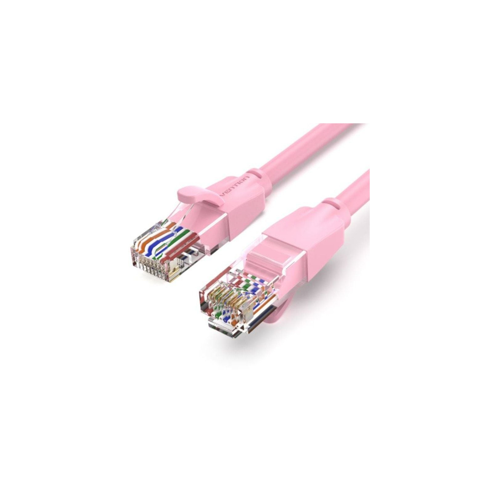 Cable De Red RJ45 UTP Cat6 1 M Rosa Vention