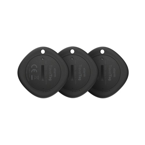 Localizador Travel Tag Pack 3 Negro Xtorm