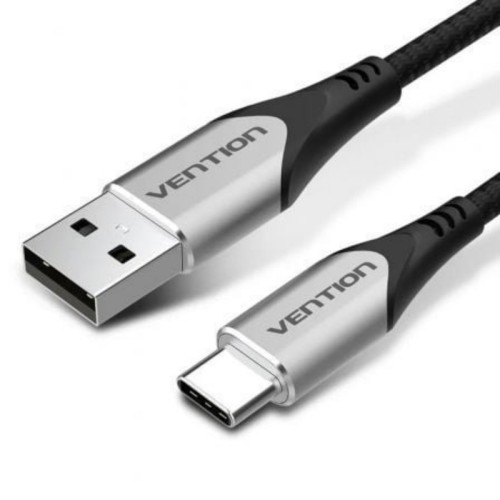 Cable USB-A a USB-C Macho 0.5 M Gris Vention