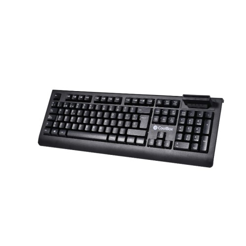 Teclado Con Lector Dnie Coolbox