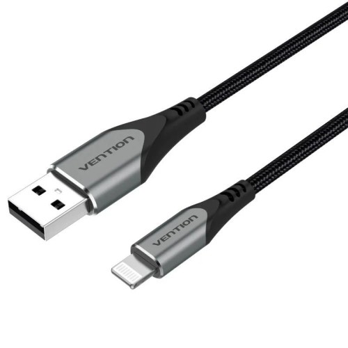 Cable USB 2.0 A a Lightning 2 M Gris Vention