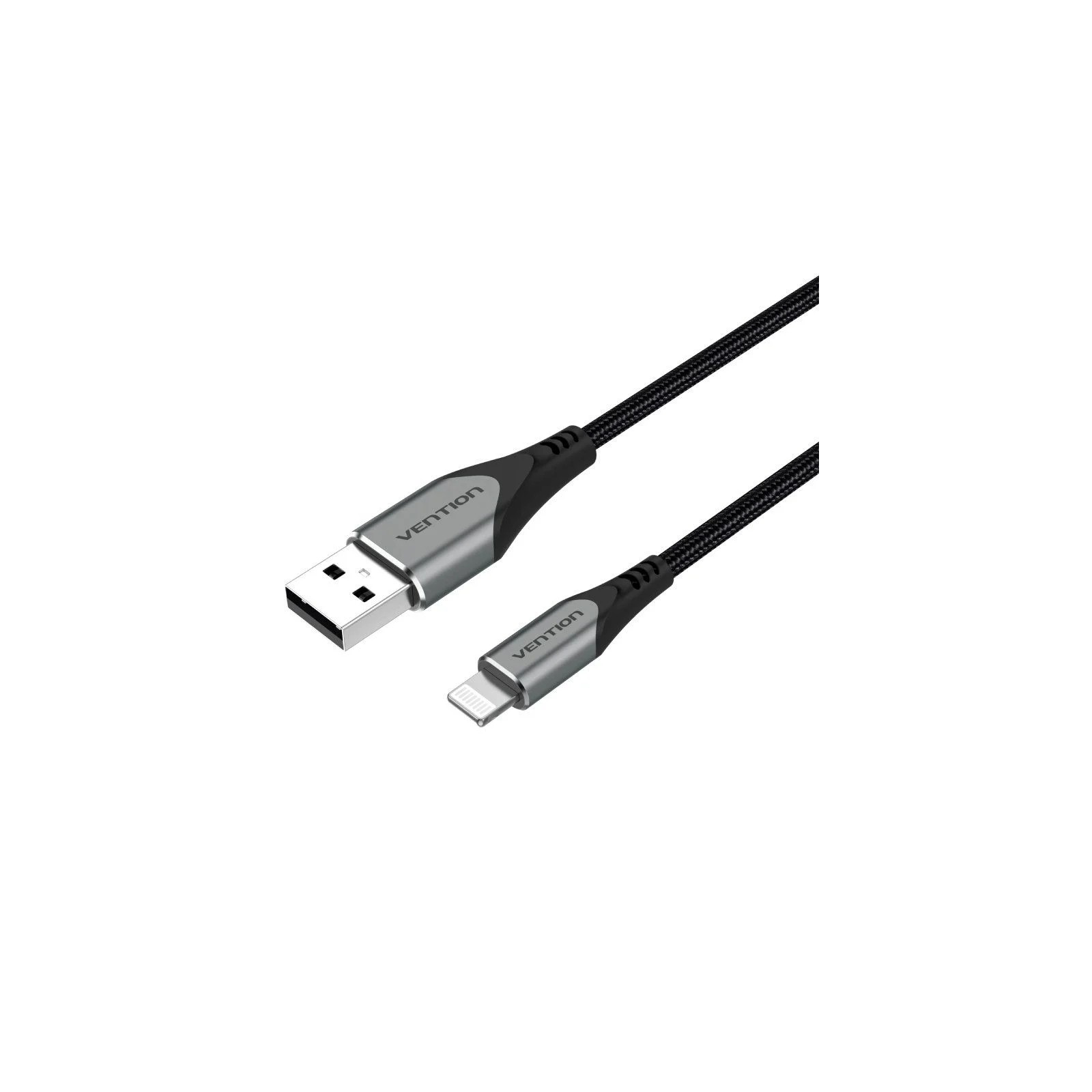 Cable USB 2.0 A a Lightning 2 M Gris Vention