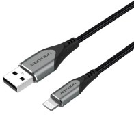 USB 2.0 A to Lightning Cable 2M Gray Vention