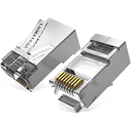 Conector RJ45 Cat6a FTP (10 Und) Vention