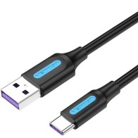 Vention USB-A to USB-C Cable 0.5 M Black