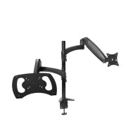 Trust Mara Dual Monitor/Tablet Desk Mount Black