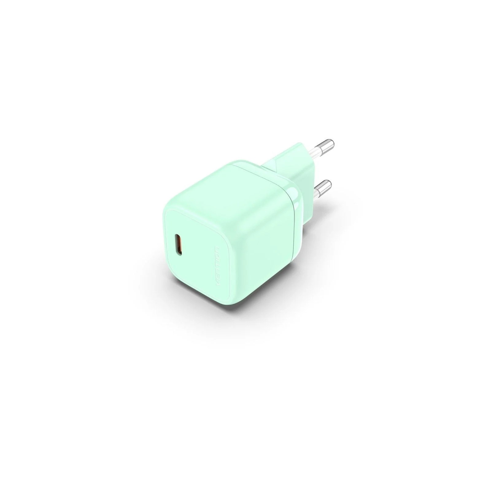 Cargador Pared 30W USB-C Verde Vention