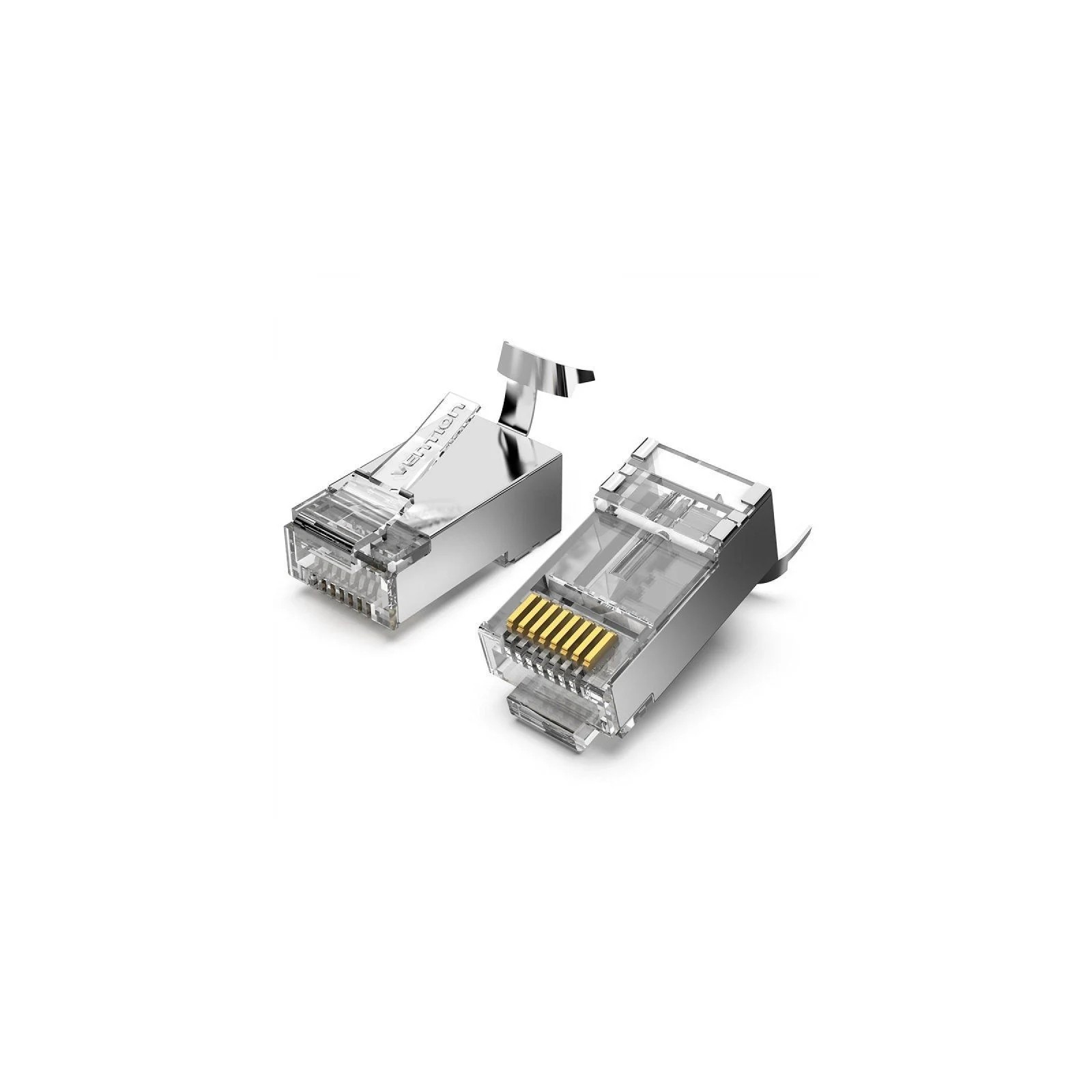 Conector RJ45 Cat7 FTP Paquete de 10 Vention