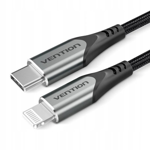 Vention 2M USB-C to Lightning Cable Gray