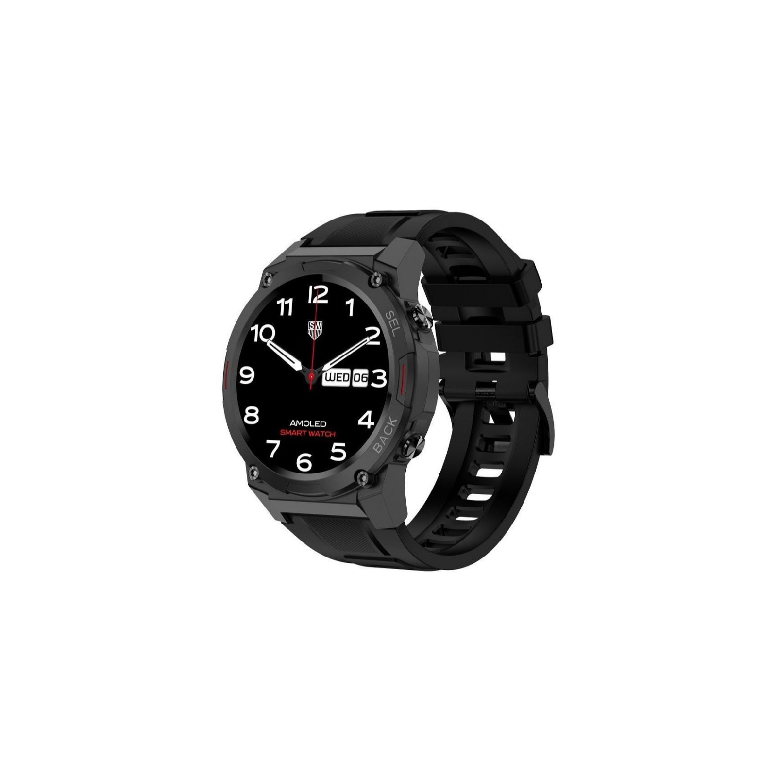 Maxcom FW63 Cobalt Pro Black Smartwatch