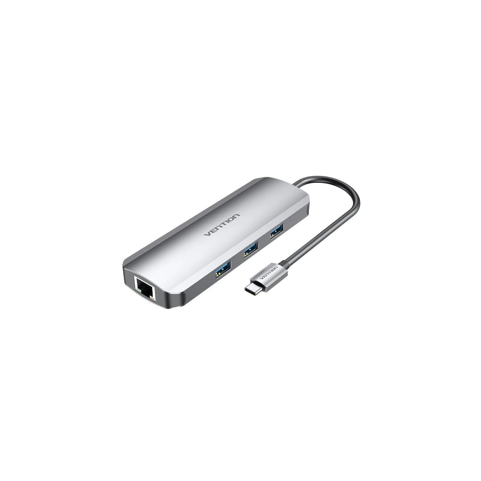 Docking Station 9 Puertos USB-C Gris Vention