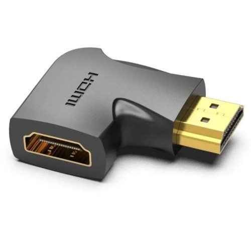 Adaptador HDMI 4K 90° Macho a Hembra Negro Vention