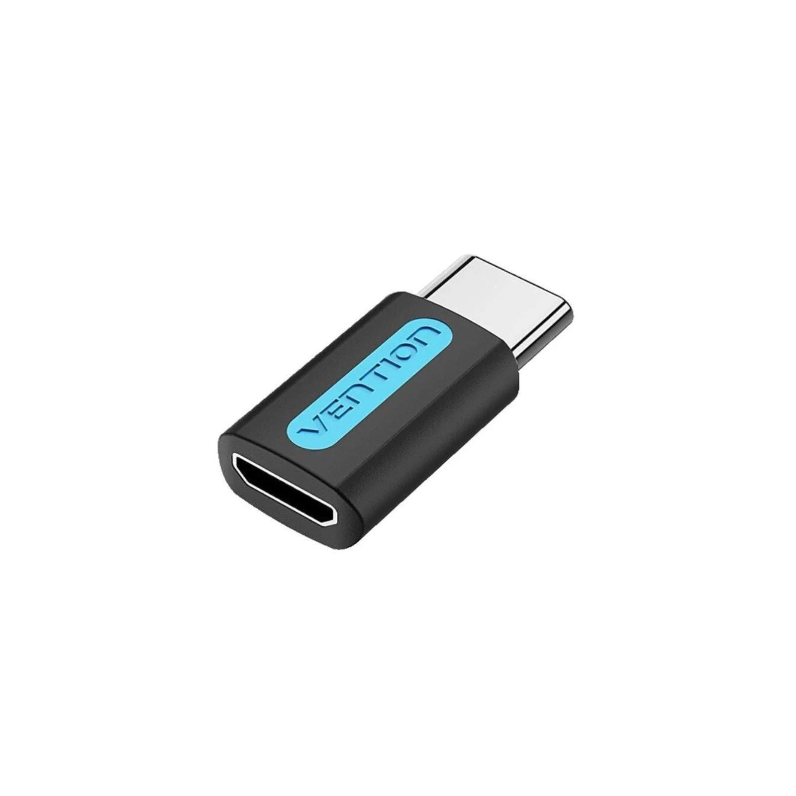 Vention USB-C Male to Micro USB Female Adapter Black