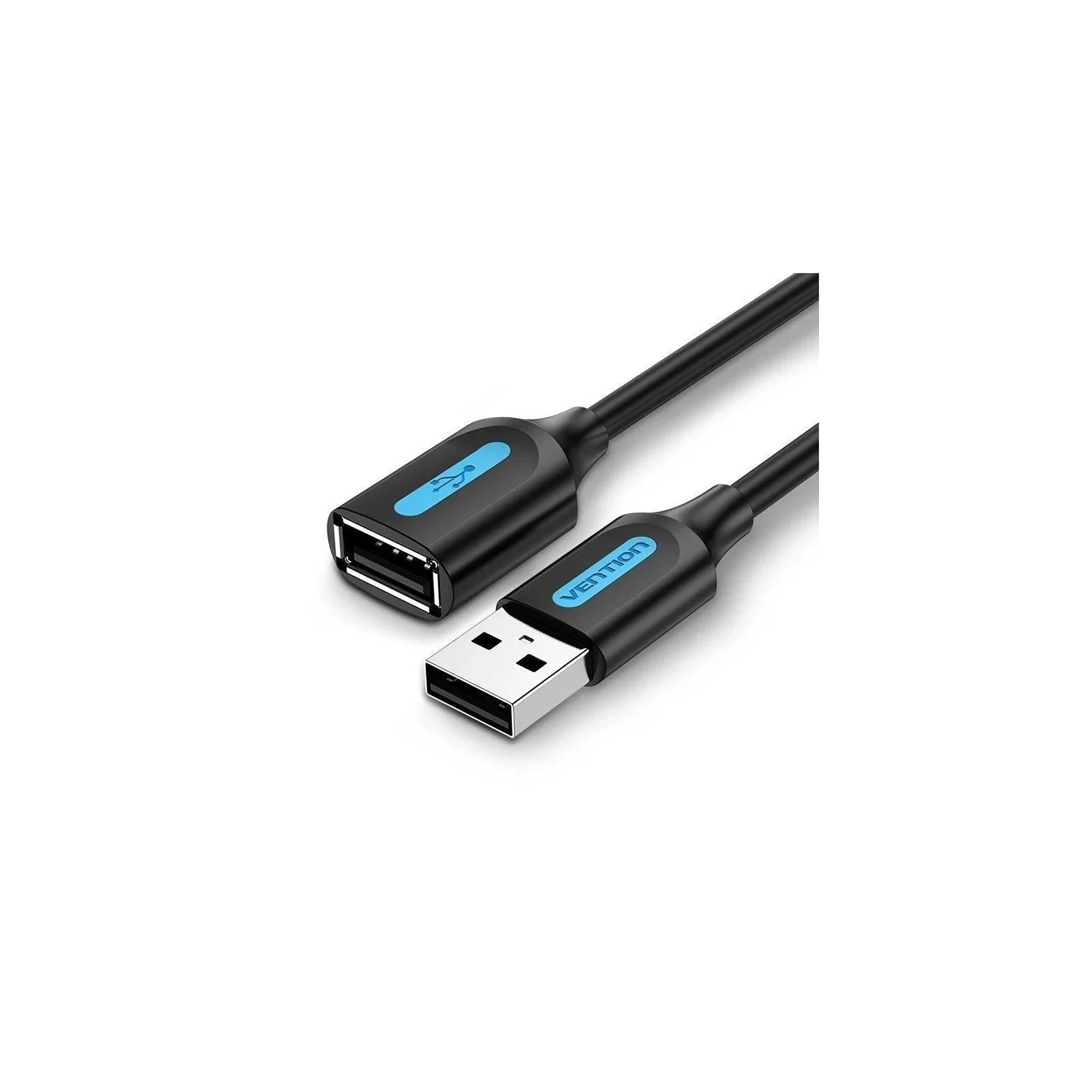 Cable Alargador Usb 2.0 M/h 1.5 M Negro Vention