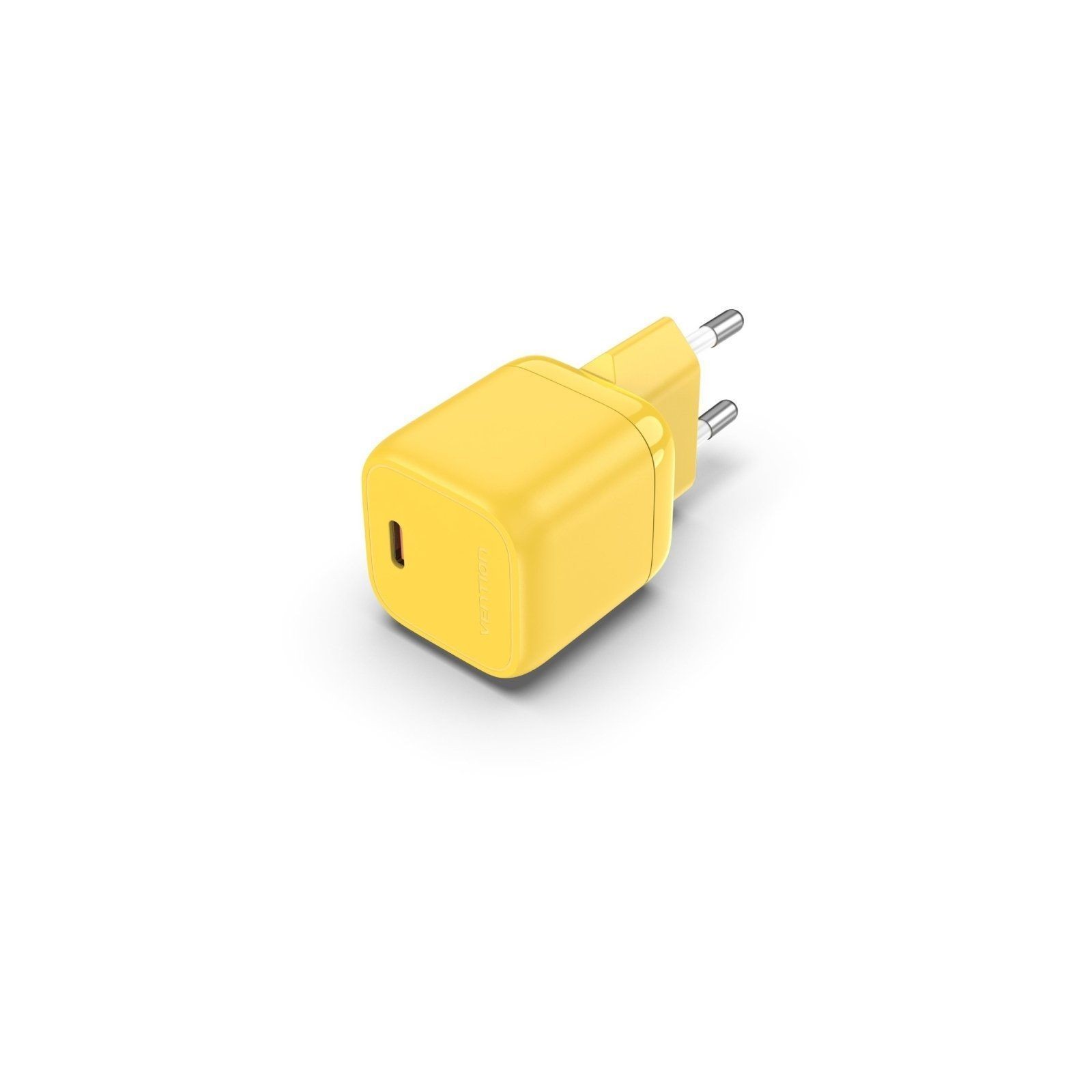 Cargador de Pared 30W USB-C Amarillo Vention