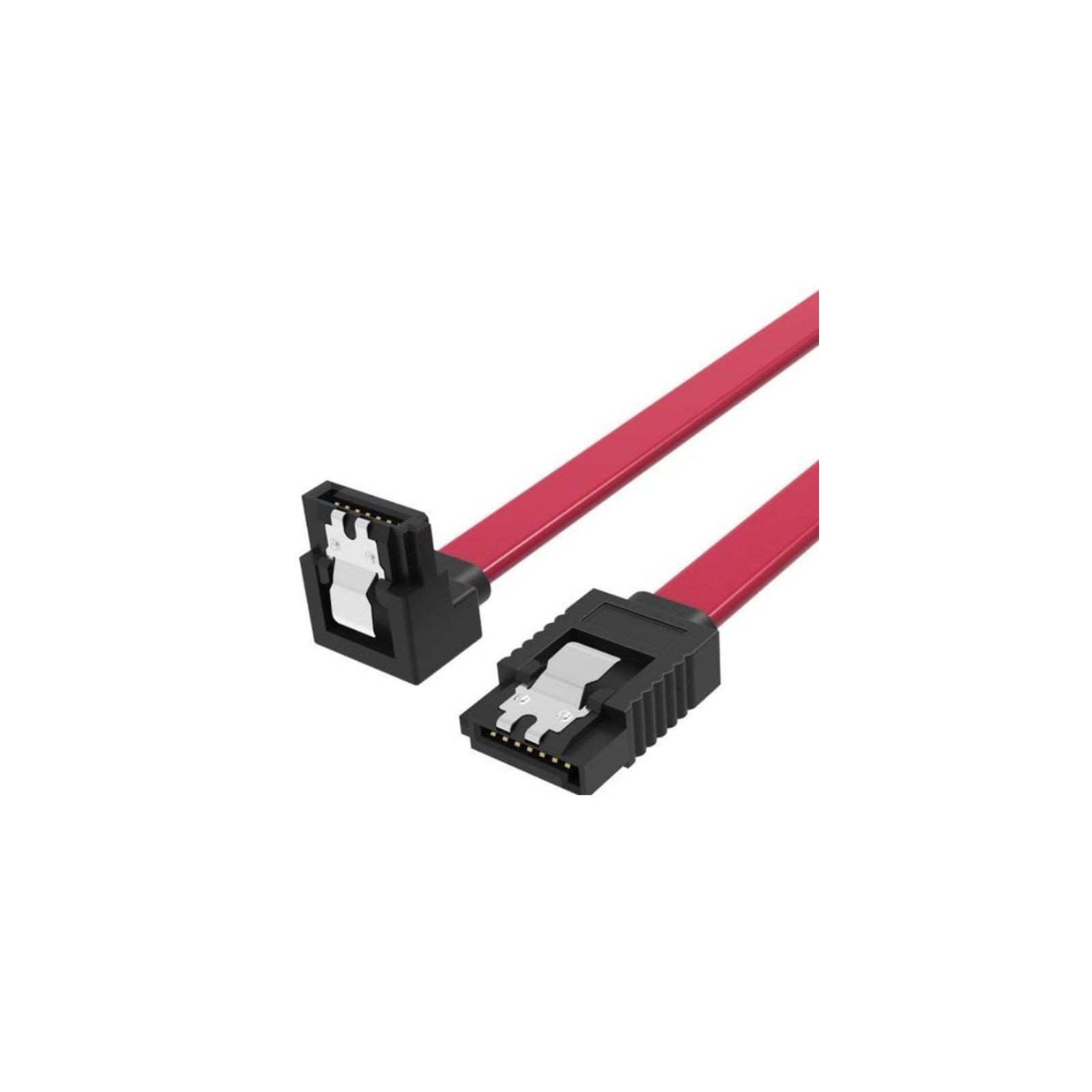 Cable De Datos SATA H/H 0.5 M Rojo Vention