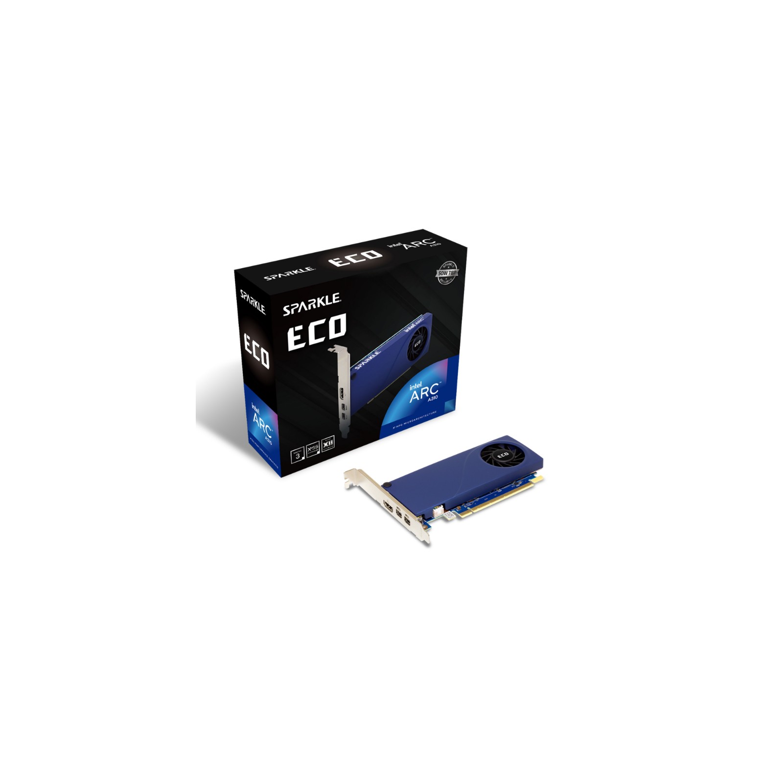 SPARKLE Intel Arc A310 Eco GDDR6 4GB LP