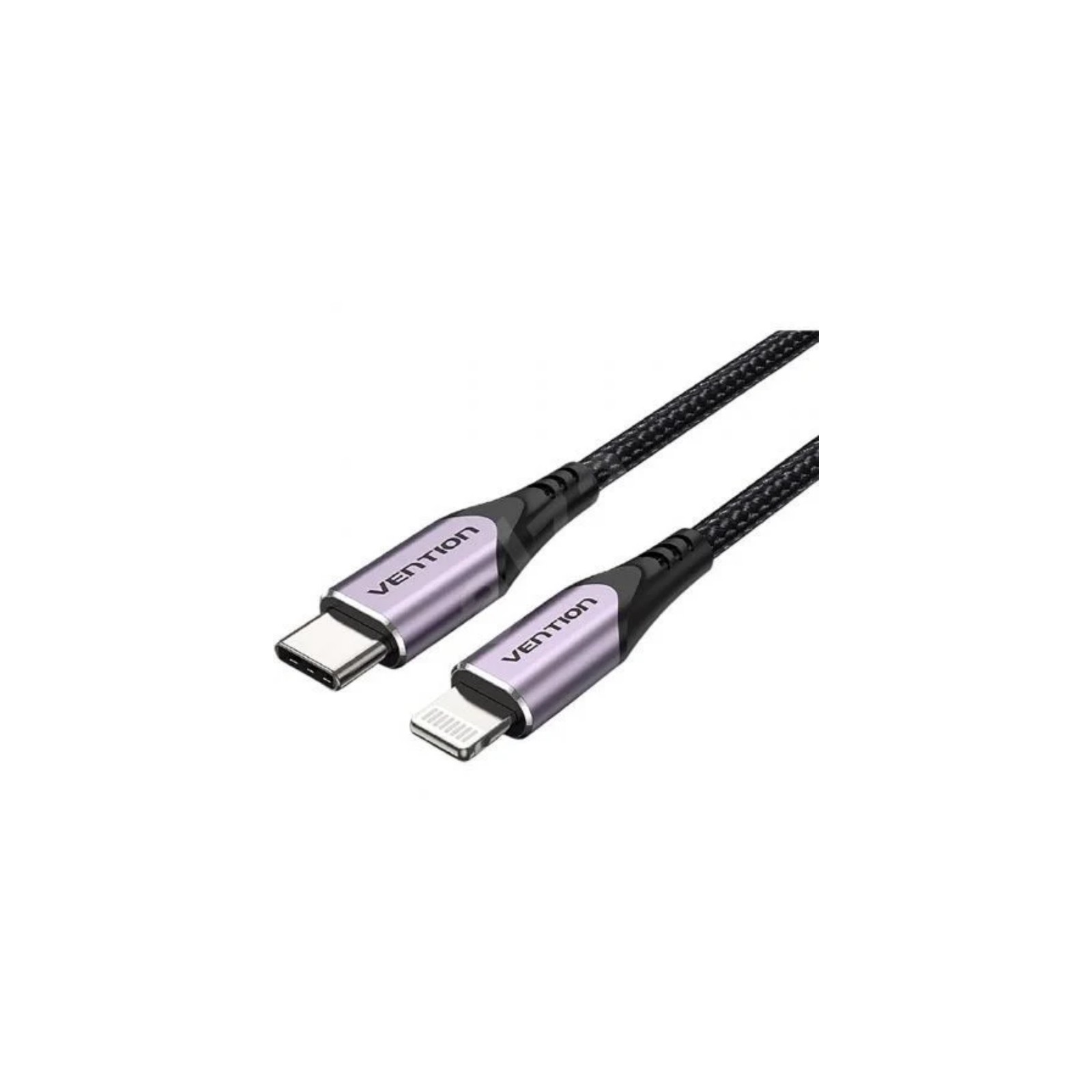 Vention 1M USB-C to Lightning Cable Purple