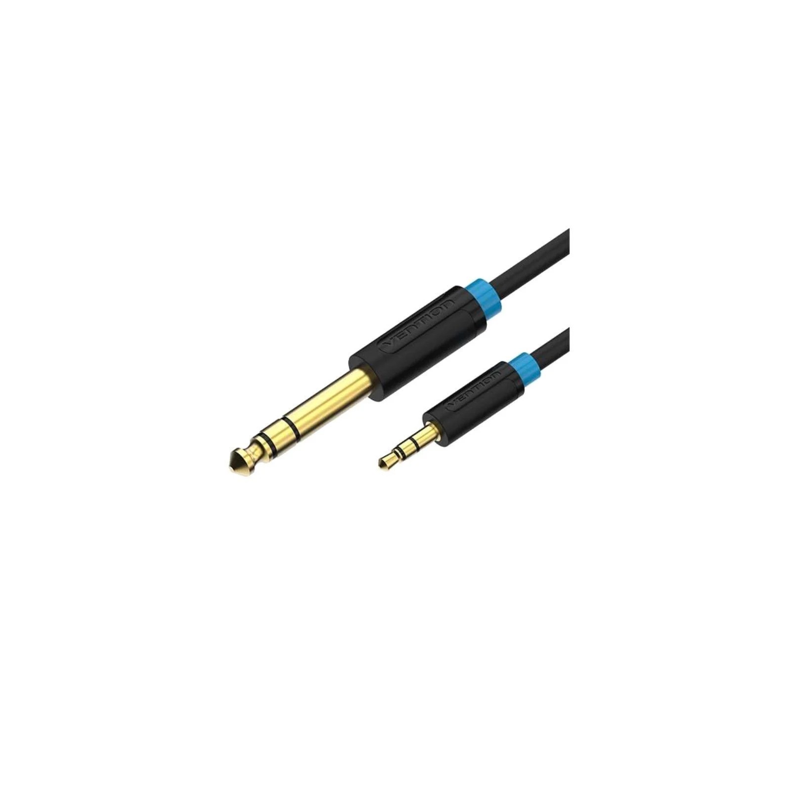 Vention Stereo Audio Cable 6.5/m Jack 3.5/m 2m Black