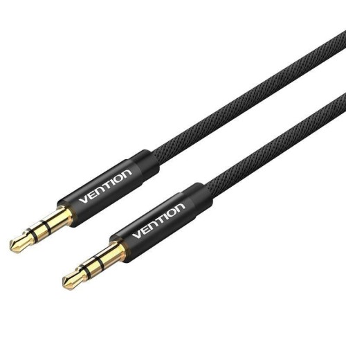 Cable de Audio Estéreo Vention Jack 3.5mm 2M Negro