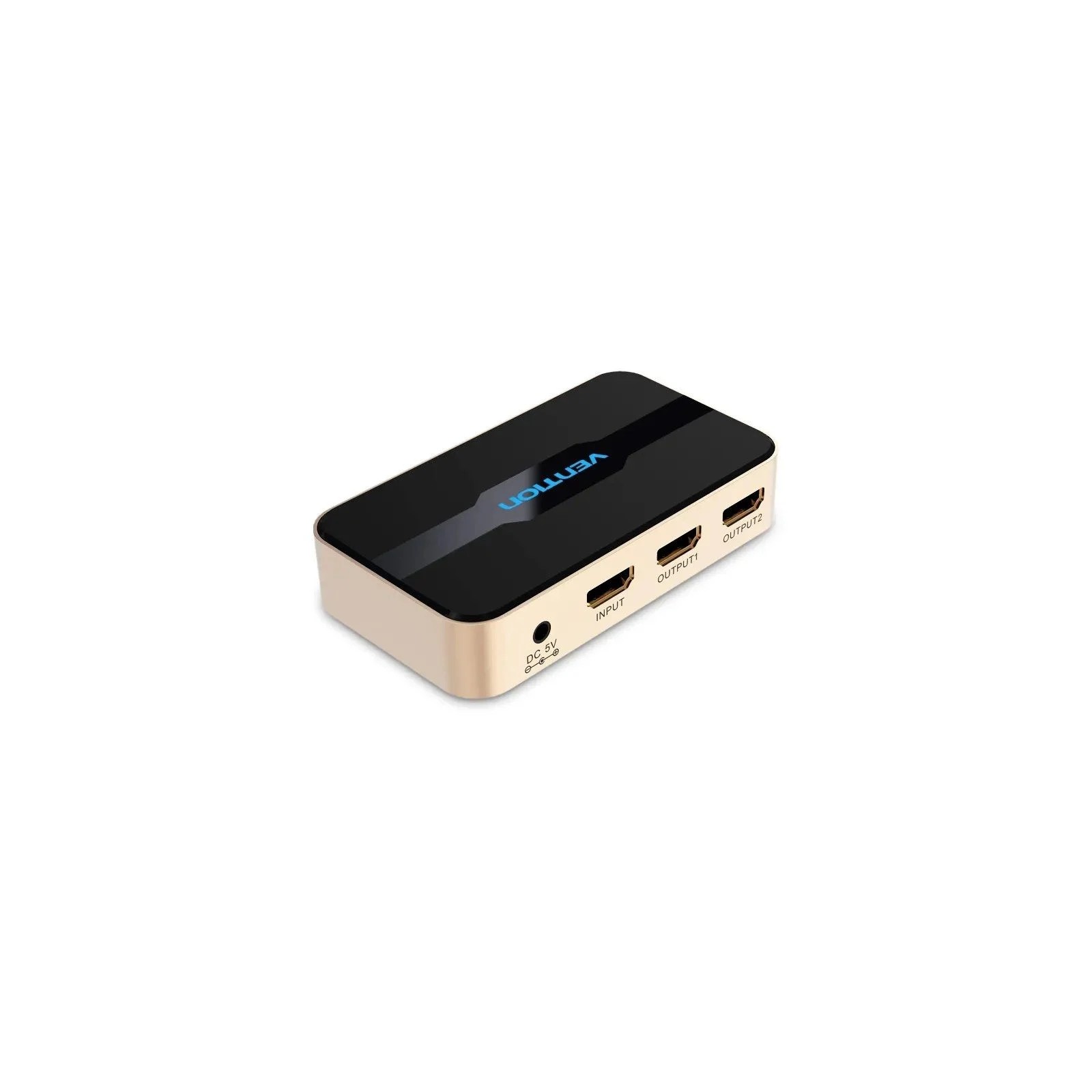 Vention 2xHDMI Splitter H-H Black