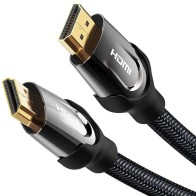 Cable HDMI V2.0 4K M-M Trenzado 0.75 M Negro Vention